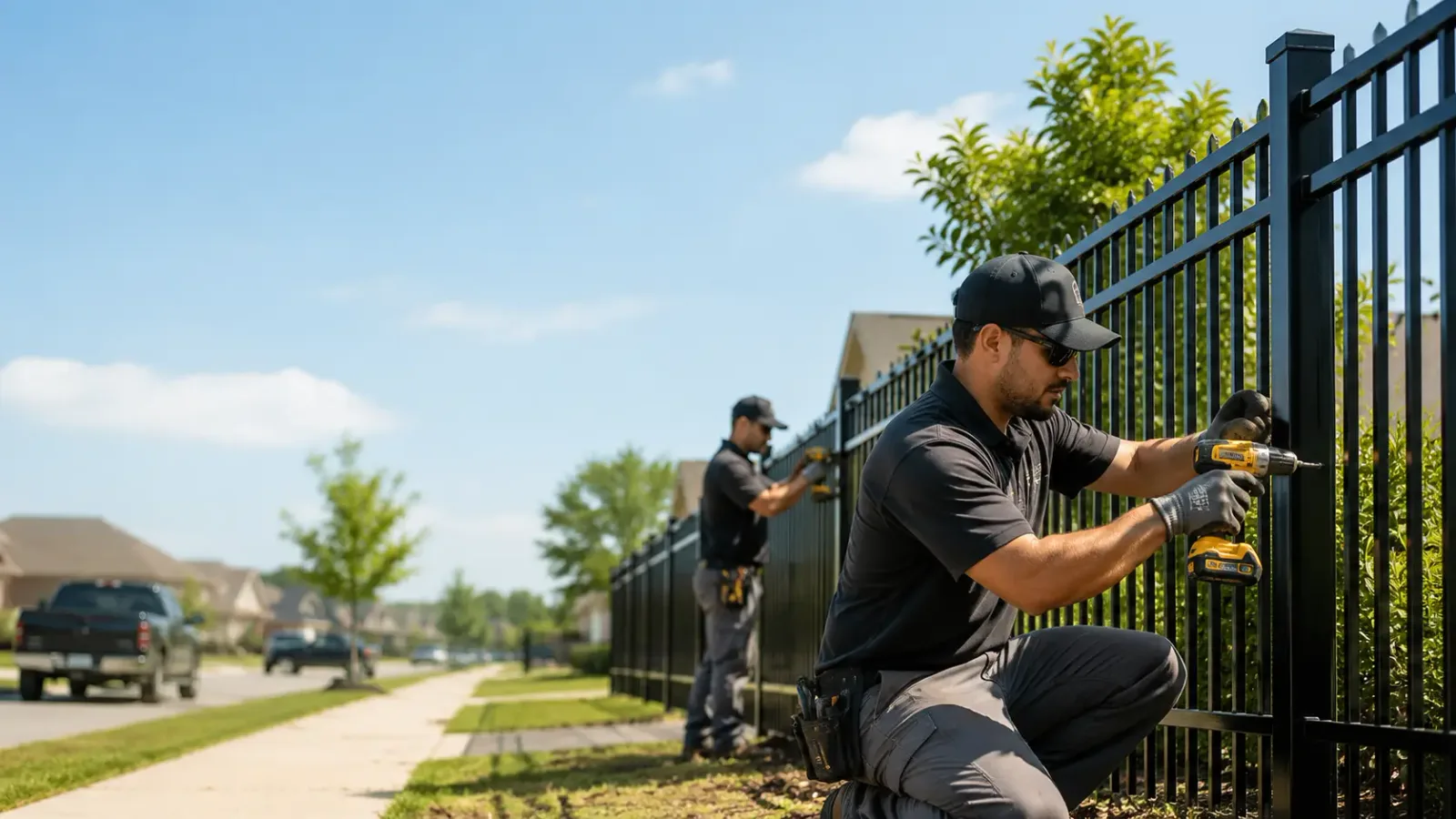 Metal Fence Installation in Montgomery, MI